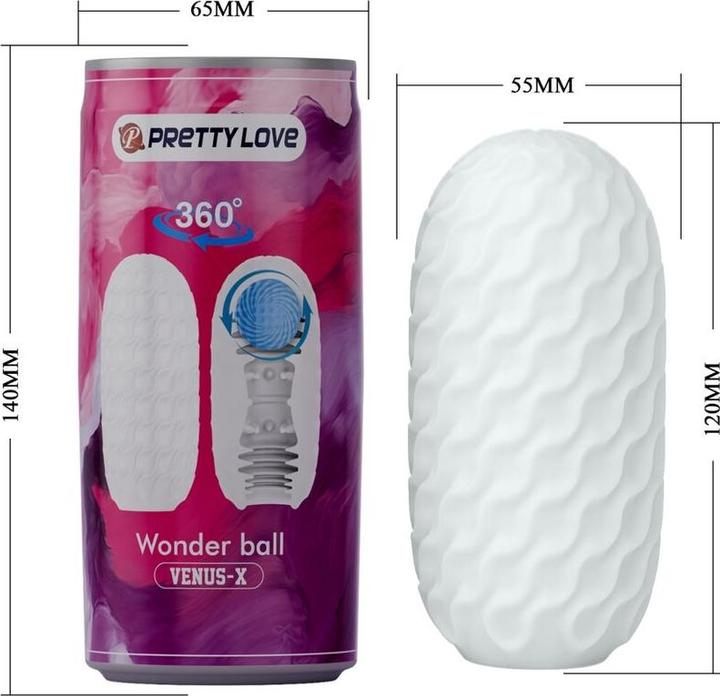 Produktbild Pretty Love Venus X Mã„Nnlicher Masturbator Modell 3 Weiss