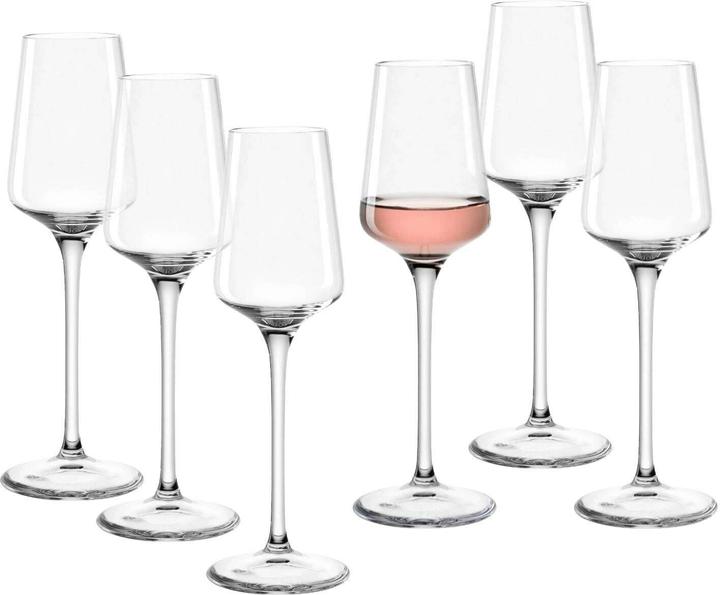 Leonardo Trinkglas Puccini 120 ml, 6 Stück, Transparent, Glas (12 cl, 6 Glasses)