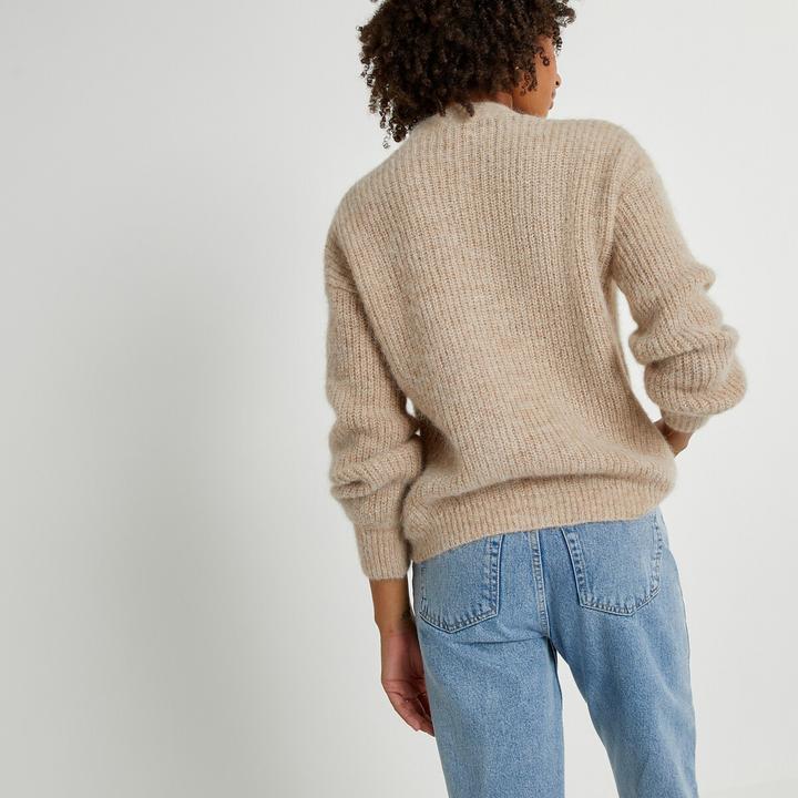 Produktbild La Redoute Collections Geknöpfte Strickjacke mit V-Ausschnitt (S)
