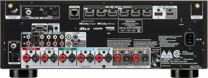 Produktbild Denon AVR-X2800H DAB (7.2 Kanal, DAB, AM, FM, DAB+)