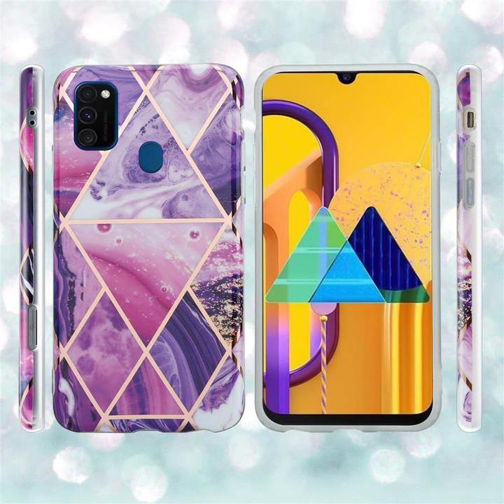 Actual product image Cadorabo IMD TPU Colorful Marble Cover (Huawei P20 Lite)