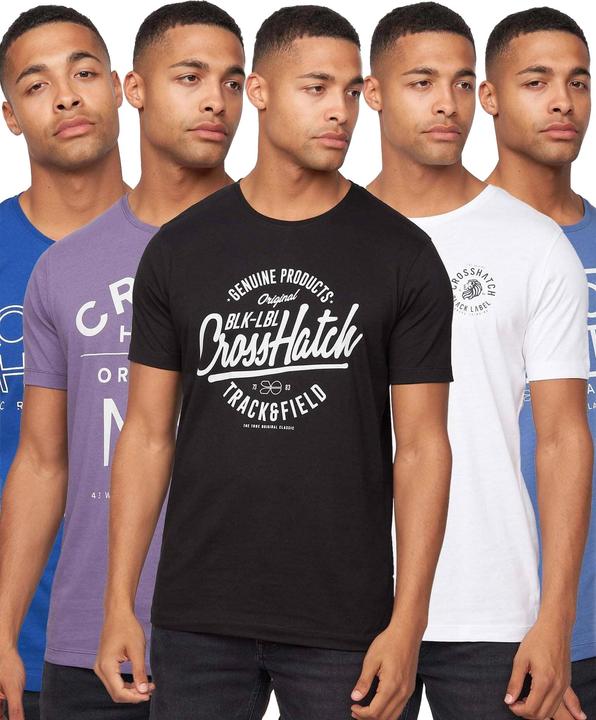 Crosshatch Flomax TShirt (5erPack) (S)