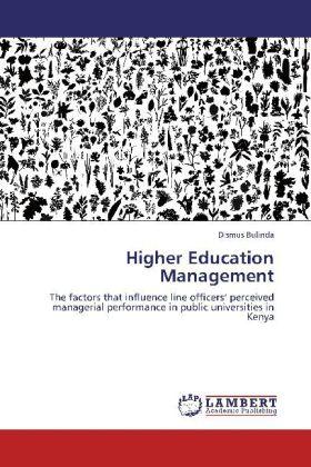 Immagine prodotto Higher Education Management (Dism Bulinda, 2012)
