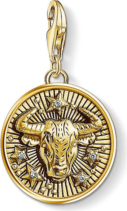 Immagine prodotto Thomas Sabo Ciondolo Charm segno zodiacale Toro (Argento)
