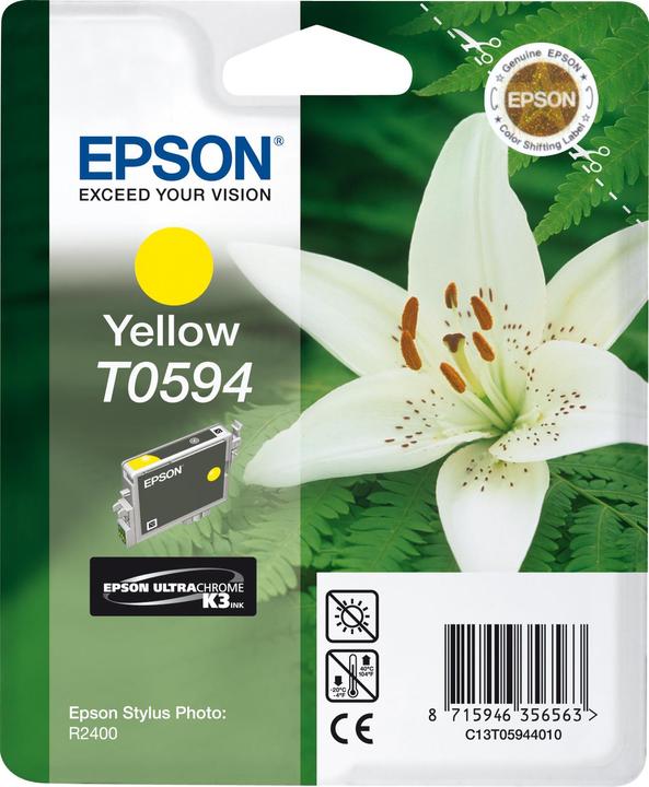 Actual product image Epson T0594 Ultra Chrome K3 (Y)