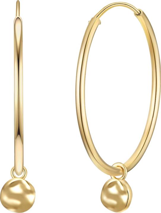 Image du produit Glanzstücke München Femme cercle argent sterling or jaune - 31528 (Argent Sterling)