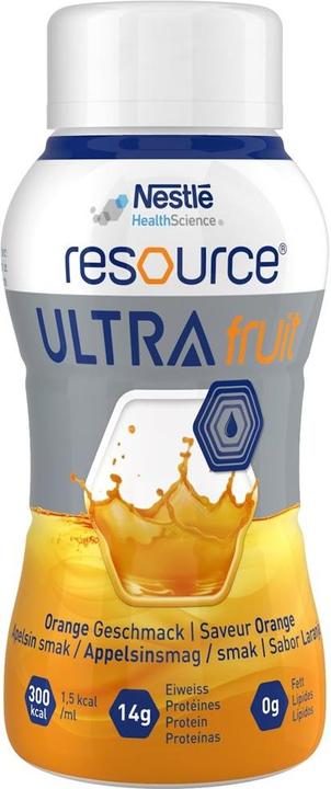 Actual product image Nestlé Health Science Ultra Fruit Orange (Orange, 4 x)