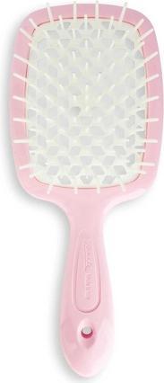 Konjac Sponge Janeke Small Superbrush Small Hairdressing Brush For Detangling Hair Pastel Light Pink