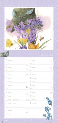 Produktbild Marjolein Bastin: Wunder der Natur Kalender 2024 (21 x 45 cm, Deutsch)