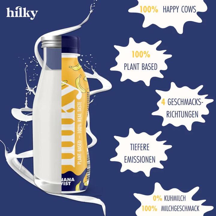 Actual product image Hilky Banana Twist (1 x 25 cl)