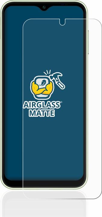Actual product image BROTECT AirGlass Glass Matte (1 Piece, Samsung Galaxy A14)