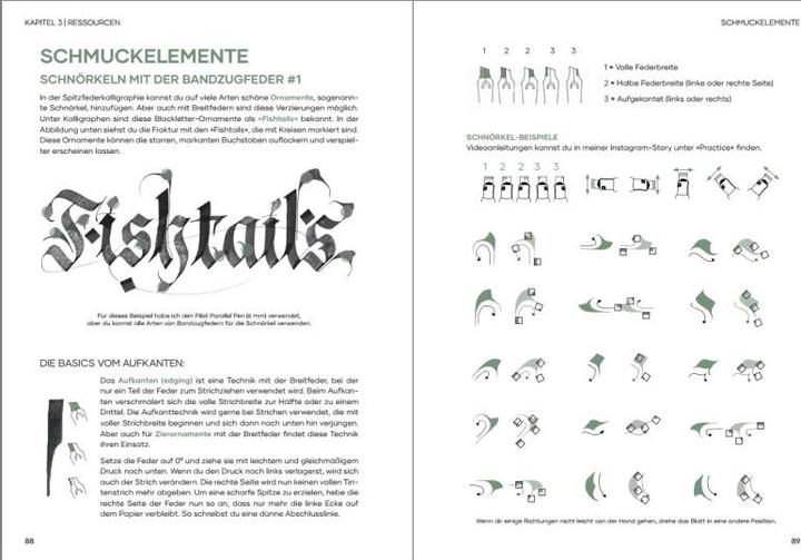 Image du produit Praxisbuch Kalligraphie Alphabete (Allemand, Cindy Schullerer, 2022)