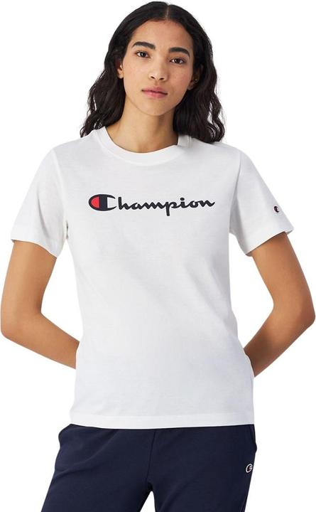 Champion Koszulka damska SS Tee biała 117534 WW001 S (S)