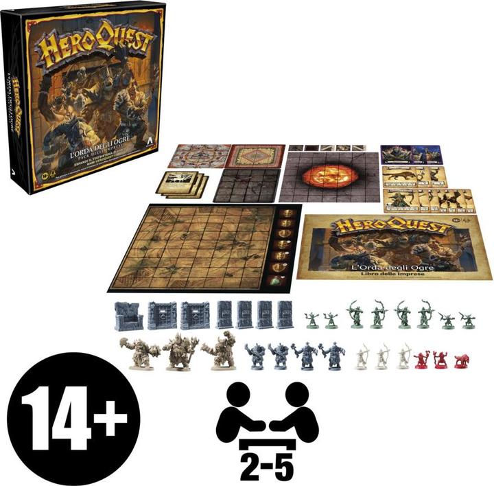 Produktbild Hasbro Heroquest L'Orda Degli Ogre