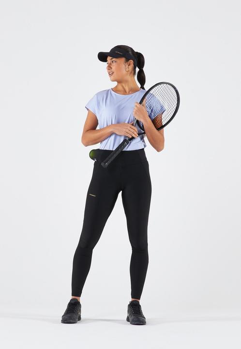 Produktbild Artengo Damen Tennis Leggings - Tlegging Dry Hip Ball schwarz (W35)