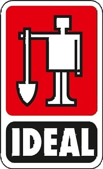 Produktbild Idealspaten Erdlochausheber JUMBO rot pulverbeschichtet Gr.1