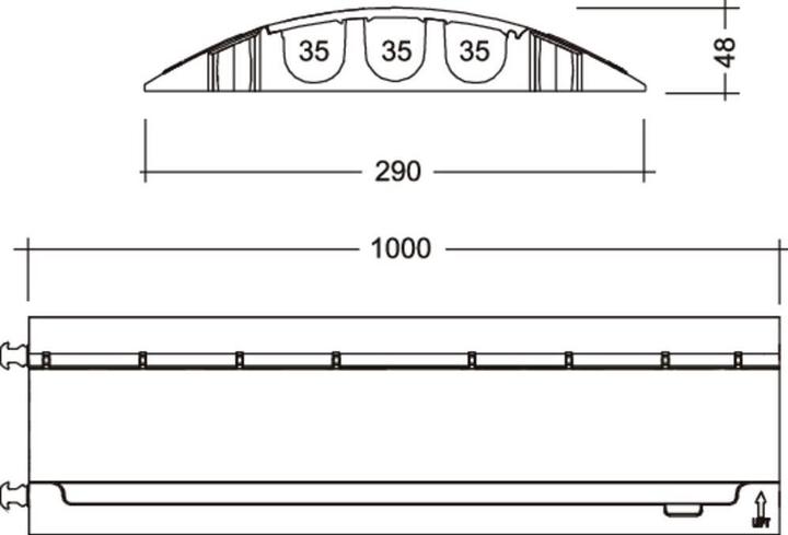Actual product image Defender Mini (Cable bridge, 100.50 cm)