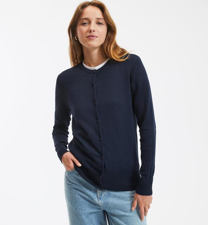 Actual product image La Redoute Collections Cardigan with round neckline (38)