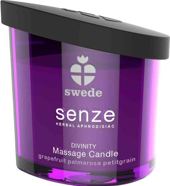 Actual product image Swede Senze Arousing Massage Candle Lemon Pepper Eucalyptus 150 ml (150 ml)