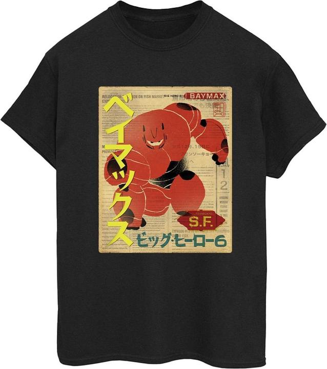 Produktbild Disney Big Hero 6 Baymax Baymax Newspaper TShirt (3XL)