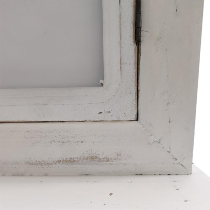 Produktbild HTI-Living Spiegel Fenster Vintage Weiss (57 x 78 cm)
