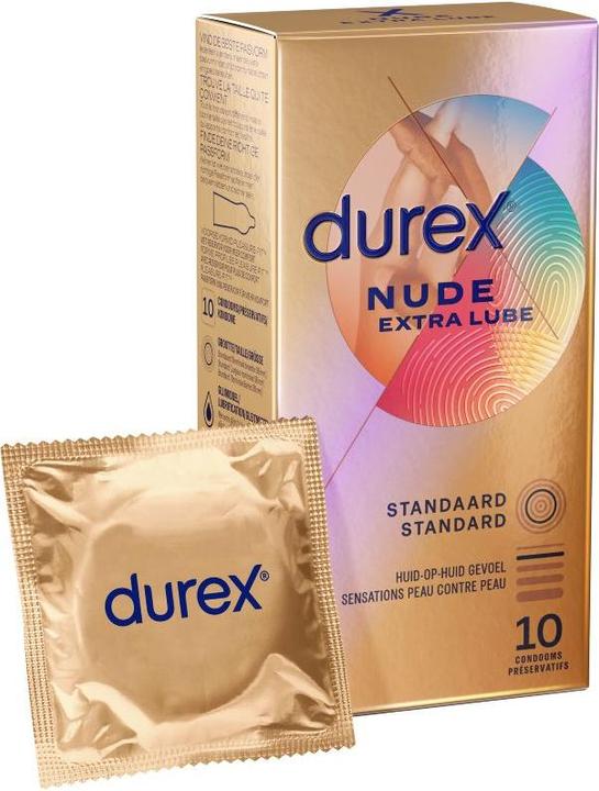 Image du produit Durex Condoms Nude Extra Lube 10st (10 pcs)
