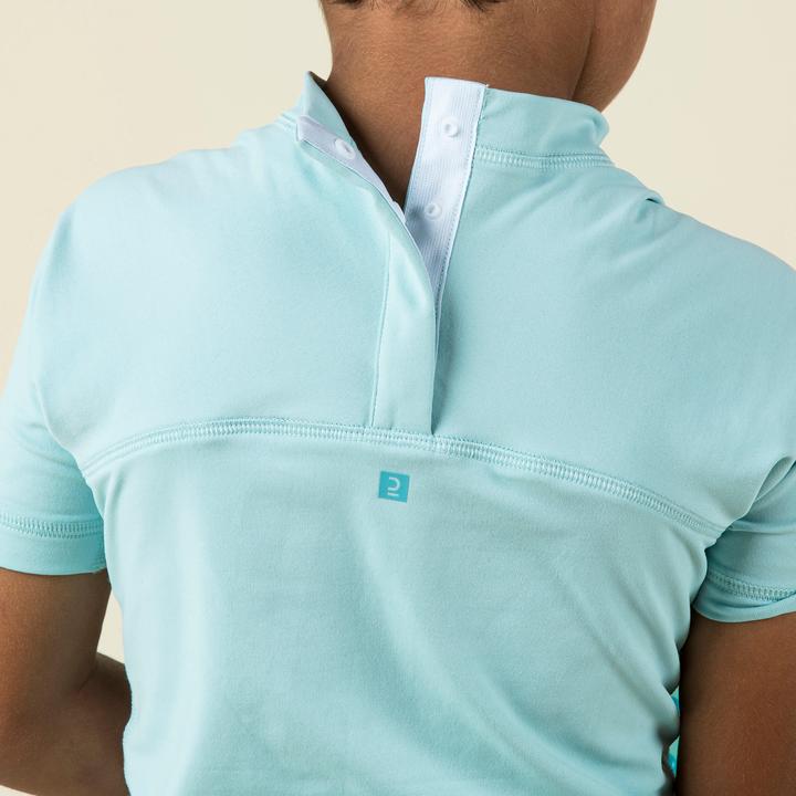 Image du produit Nabaiji T-shirt UV bébé manches courtes - bleu clair (76, 78, 80 C)