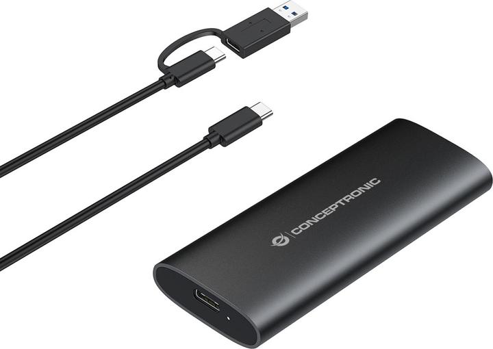 Productafbeelding Conceptronic SSD behuizing M.2 USB3.2 Type-C Gen sw (M.2)