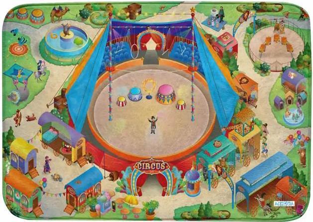 Immagine prodotto Magni Tappeto da gioco House Of Kids Ultrasoft - Circus (100 x 150 cm)