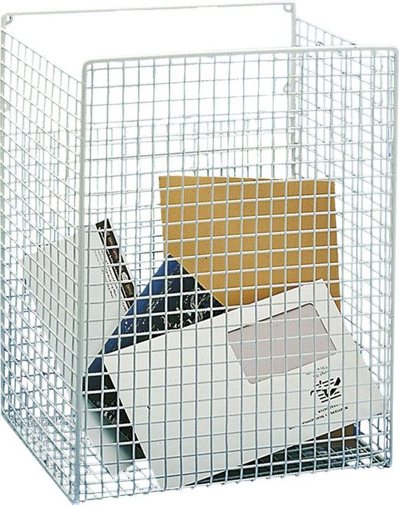 Produktbild Renz Postkorb zur Montage innen, 300 x 350 x 150 mm, weiss kunststoffbeschichtet