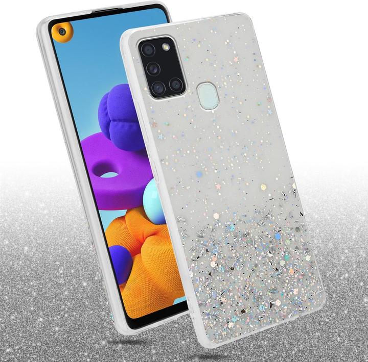 Image du produit Cadorabo Couverture TPU paillettes scintillantes (Samsung Galaxy A21s)
