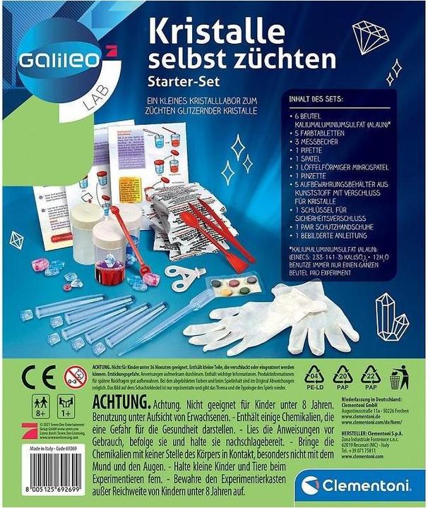 Image du produit Clementoni Le Galiléen : Kit de démarrage cristaux