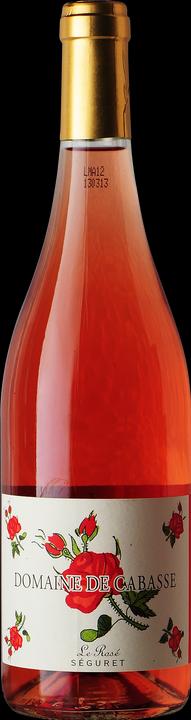 Image du produit Domaine de Cabasse Séguret rosé (1 x 75 cl, 2022)