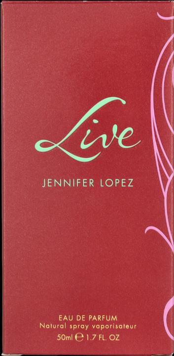 Actual product image Jennifer Lopez Live by Eau de Parfum Spray 50 ml (Eau de parfum, 50 ml)