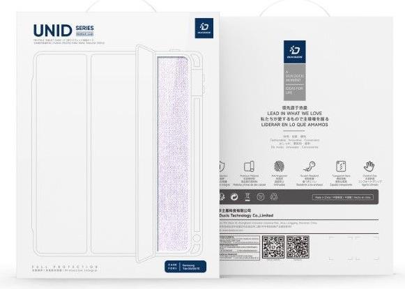 Actual product image Dux Ducis Unid Series Leather Bookcover Cover (Galaxy Tab S9 FE, Galaxy Tab S9)