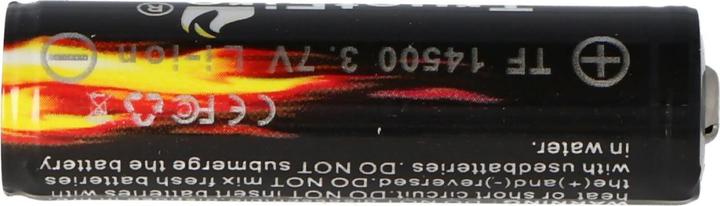 Actual product image Trustfire Battery 14500 protected Li-Ion cell (Flame) (1 pcs., 14500, 900 mAh)