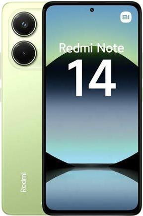 Image du produit Xiaomi Redmi Note 14 (256 Go, Vert citron vert, 6.67", Double SIM hybride, 108 Mpx, 4G)