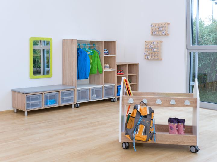 Actual product image Betzold Mobile wardrobe