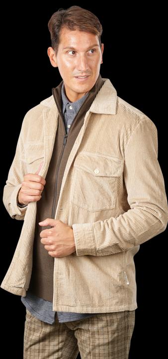 Actual product image Marc O'Polo Chest Pockets Overshirt Jonesboro Cream (XXL)