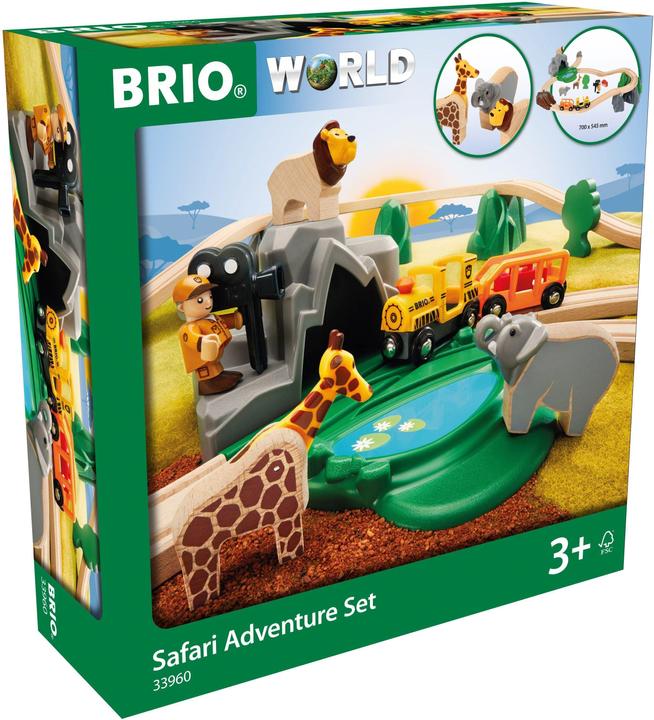 Actual product image Brio Safari Adventure Set