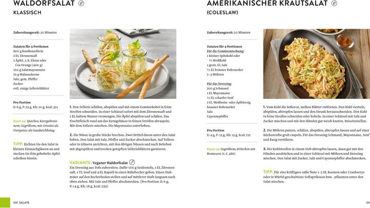 Valeurs nutritives et ingrédients Dr. Oetker Schulkochbuch (Allemand, Éditions Dr. Oetker, 2024)