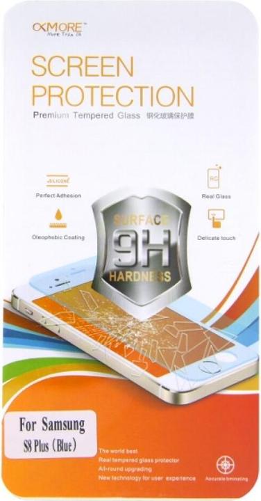 Produktbild Okmore 9H Displayschutzfolie Samsung S8 Plus blau (1 Stück, Samsung Galaxy S21)