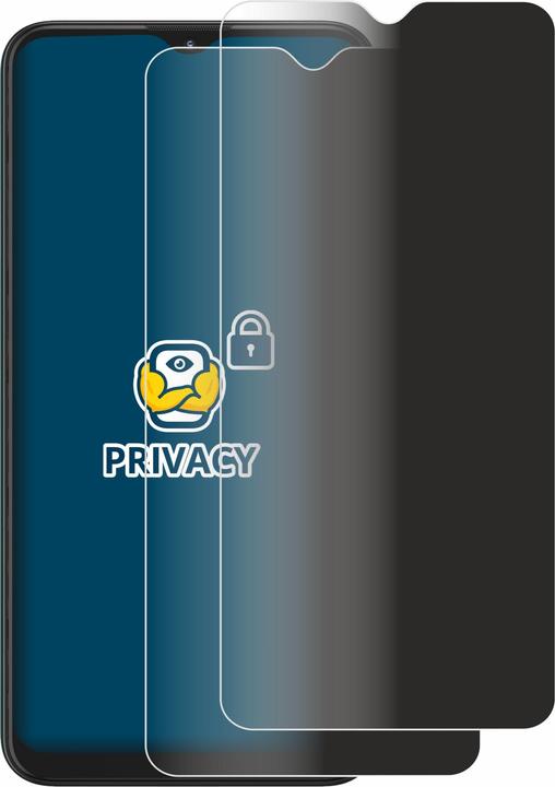 Actual product image BROTECT Anti-spy privacy film Blue light protection film (2 Piece, Motorola Moto G9 Play)