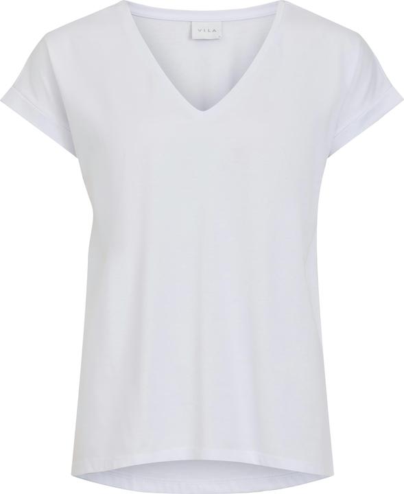 Vila Basic-V-Ausschnitt T-Shirt