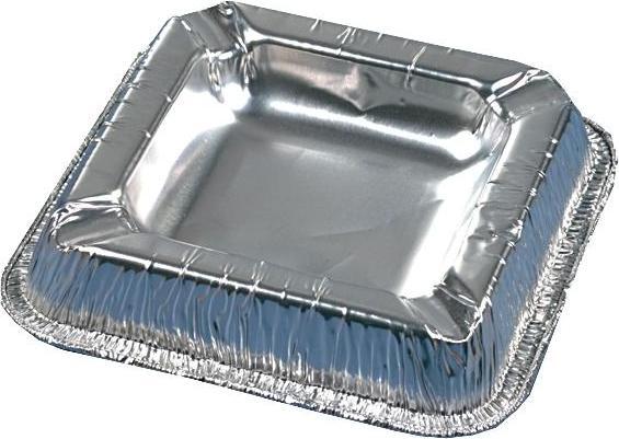 Produktbild Papstar 14579 Aschenbecher Rechteckig Aluminium