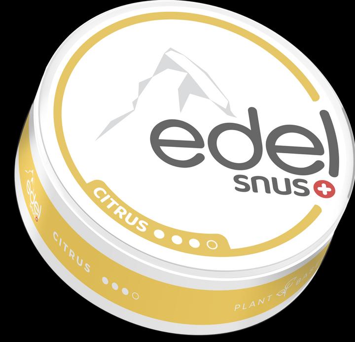 Produktbild Edelweiss Citrus (All White Slim) (Nicotine Pouches, 15 mg)