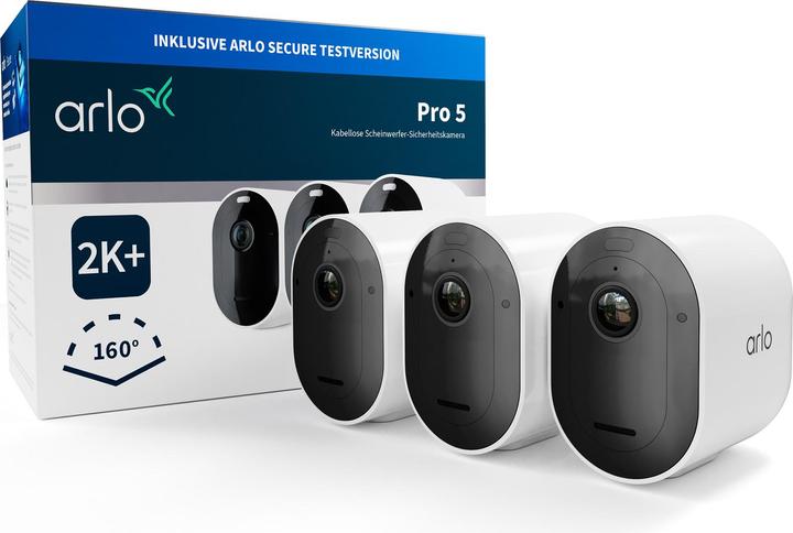 Produktbild Arlo Pro 5 3er Pack (2560 x 1440 Pixels)
