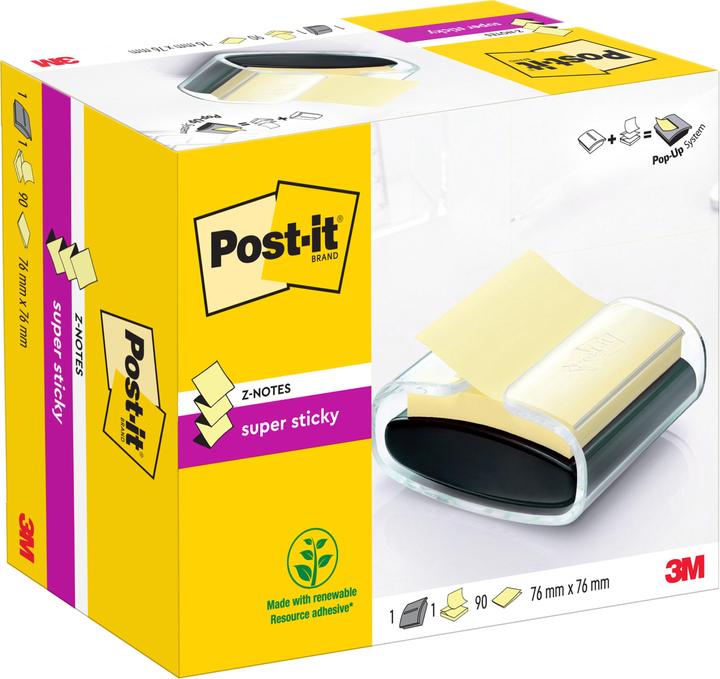 Actual product image Post-it Z-Notes Dispenser (76 x 76 mm)