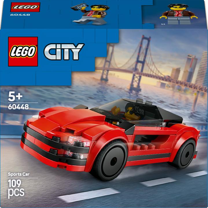 Produktbild LEGO Roter Sportwagen (60448, LEGO City)
