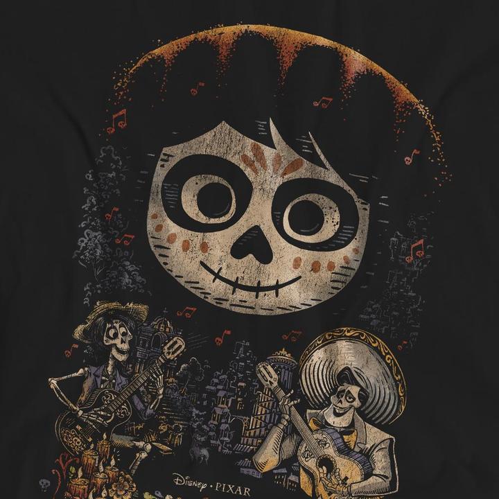 Immagine prodotto La Maison du Coco Maglietta Ernesto Miguel Hector Poster Dipinto con Teschio Adulto Unisex (XXL)